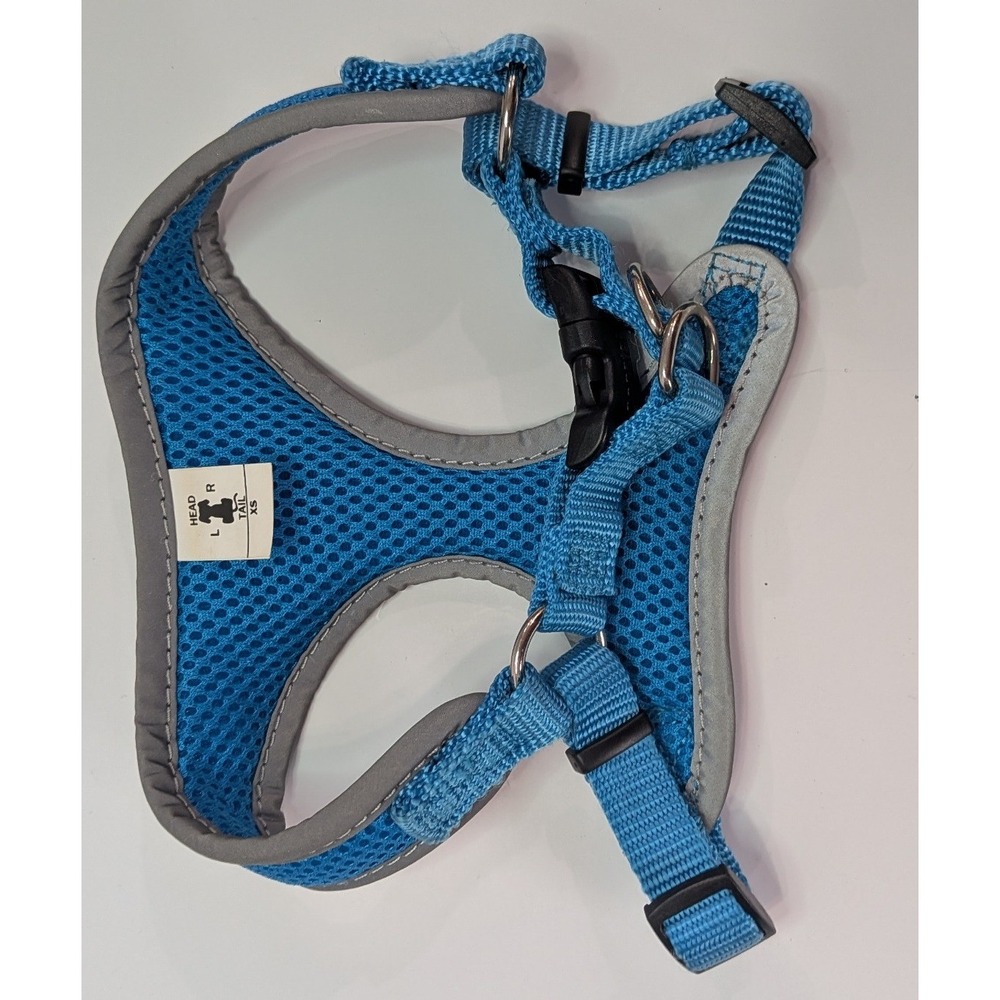 Coastal Pet Dog Harness XS Blue Good Reflective Mesh Comfort Soft Adjustable - Picture 2 of 3
